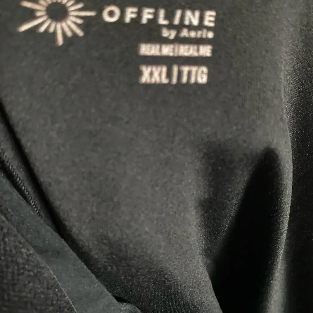 Aerie Offline Plus Tennis Pickleball Golf Black Athleisure Open Back Dress XXL - Image 4