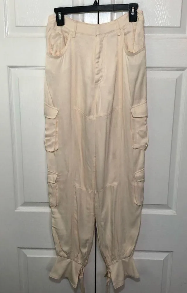 Revolve NBD Larkin Ivory Pants Size M - Image 3