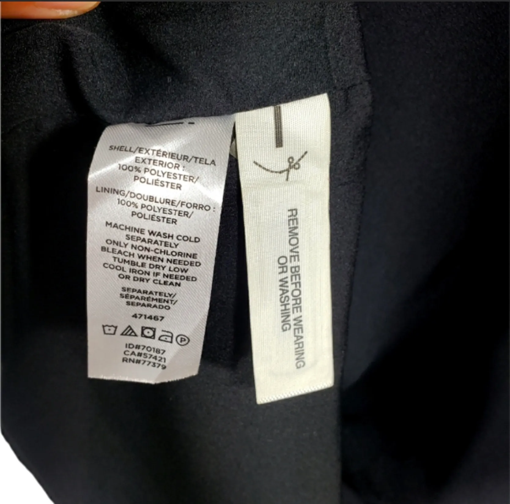 Black Lace Trim Flare Sleeve Midi Dress - Image 10