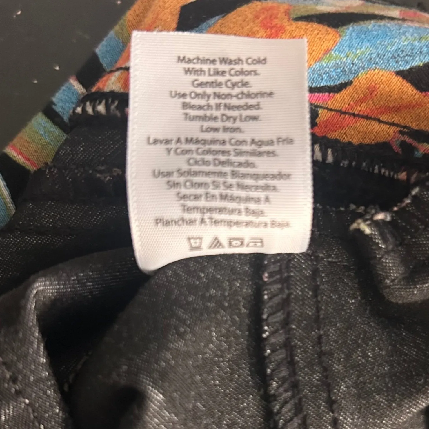 Hawaiian Boho Pants Black 14W Or‎ 0X - Image 12