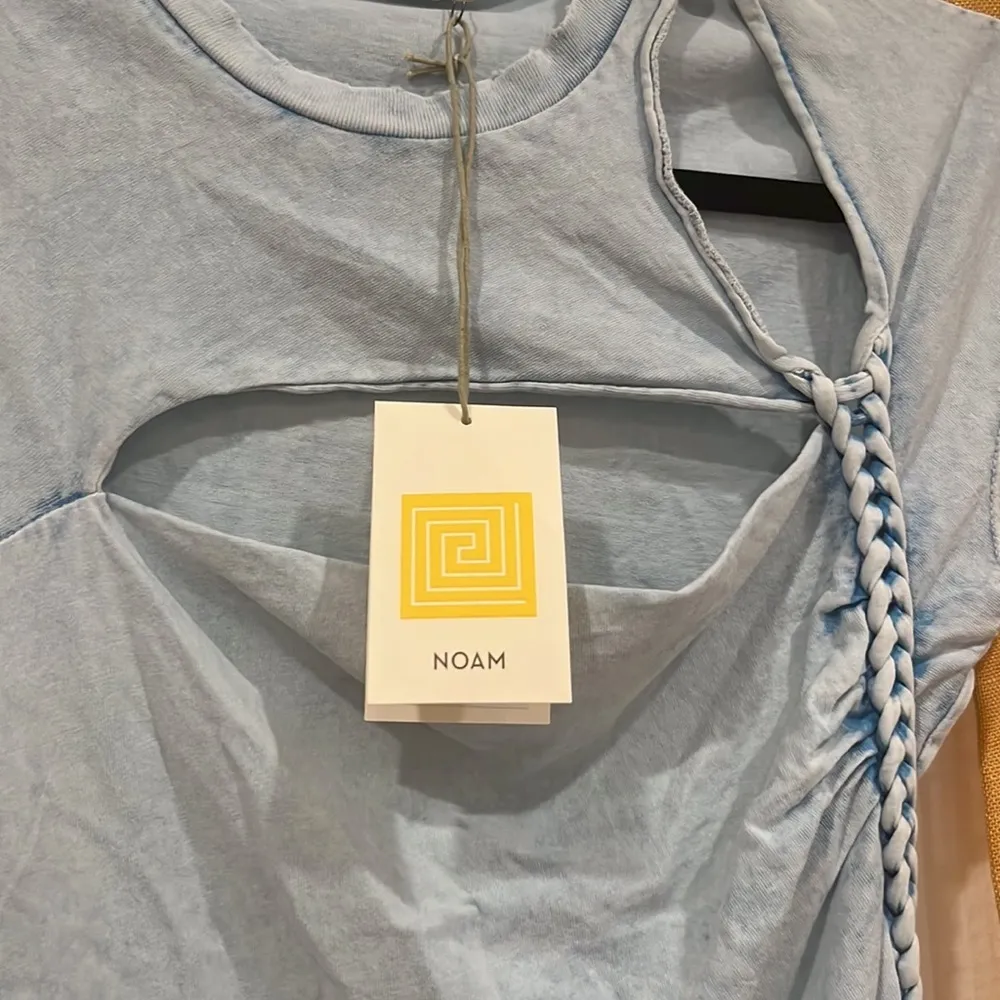 New with tags Noam Slash Bodysuit in iceberg size XS Blue - Image 5