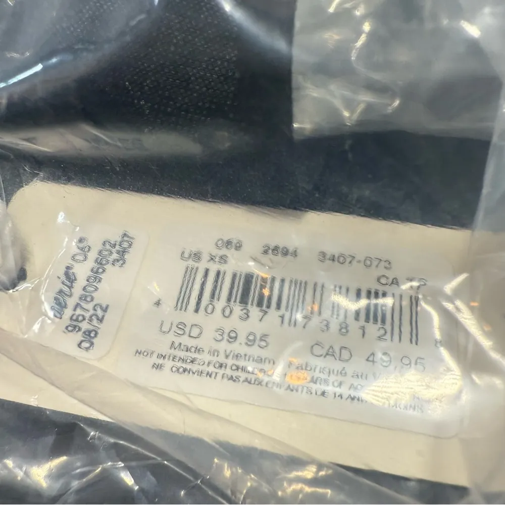 NWT  Smoothez Mesh Triangle Bralette Bra Black Size XS NEW - Image 7