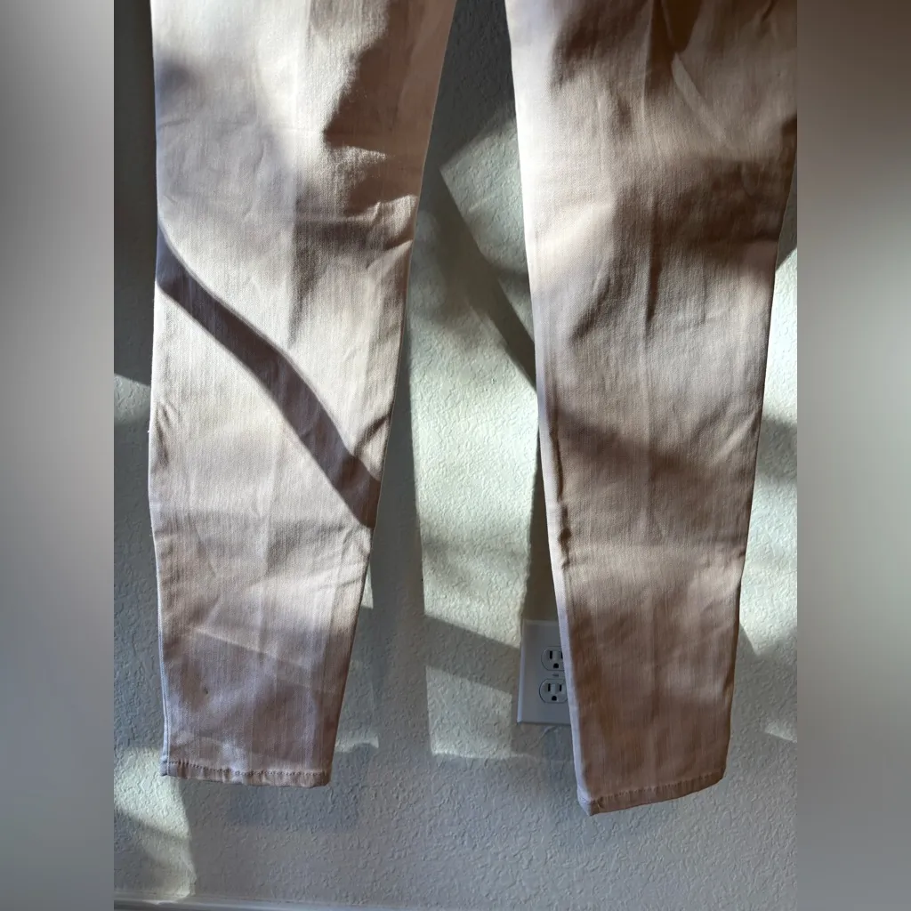 Eva Longoria Women’s blush pink denim skinny jeans, 12 - Image 6