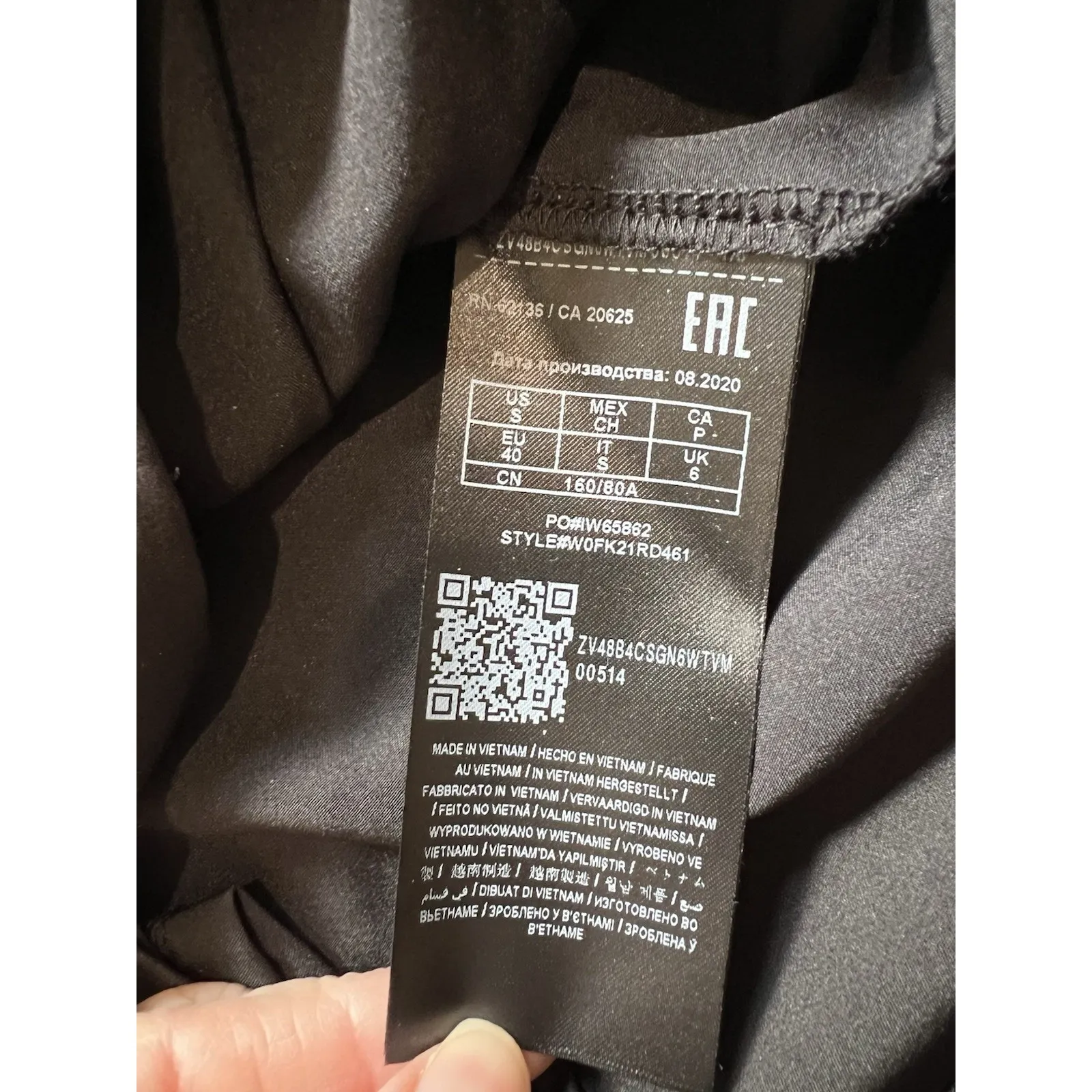 Guess Black Satin Mesh Bodycon Dress Whimsigoth Sexy Club Contemporary GNO - Image 5