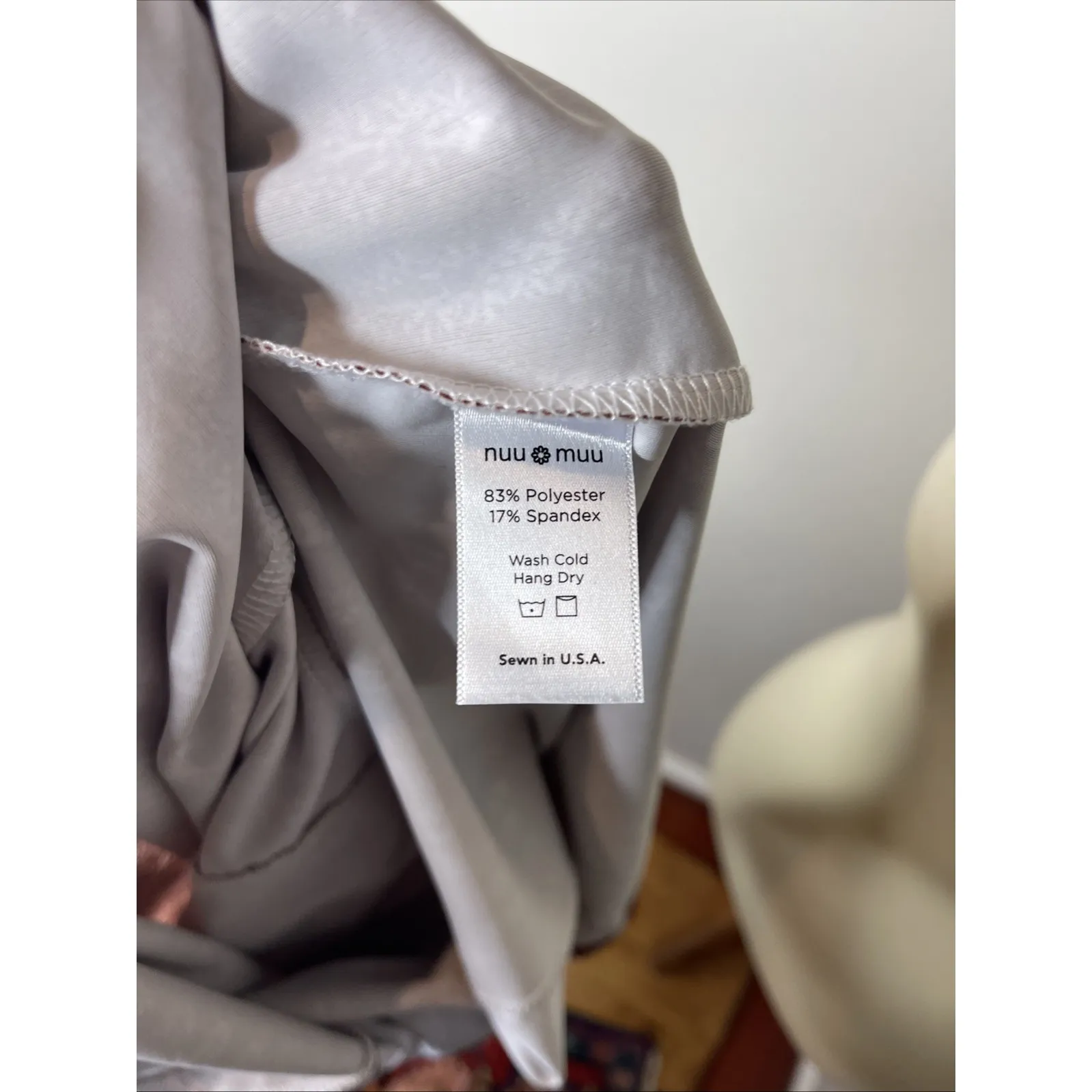 Nuu Muu Key Hole Sleeveless Athletic Activewear Dress‎ In Brown White Print XS - Image 9