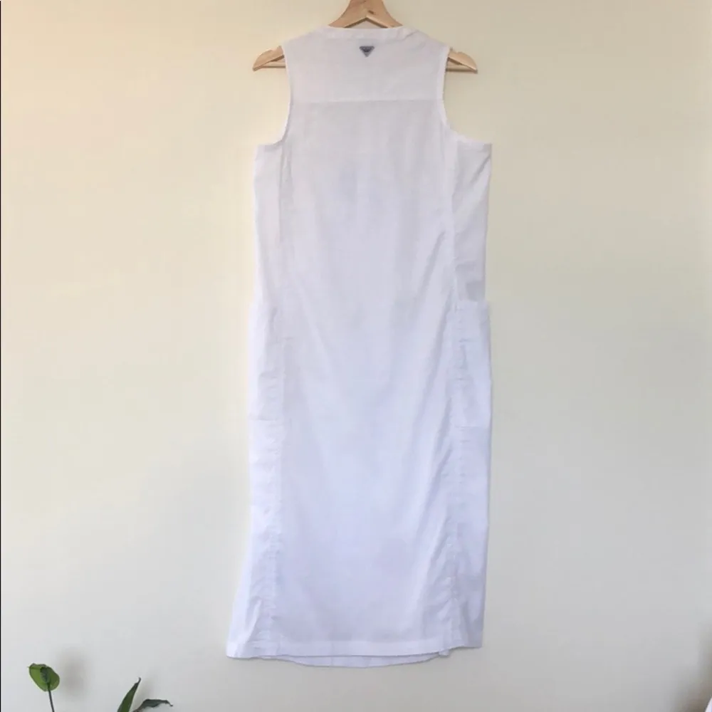 Harborside Linen MIDI Dress - Image 3