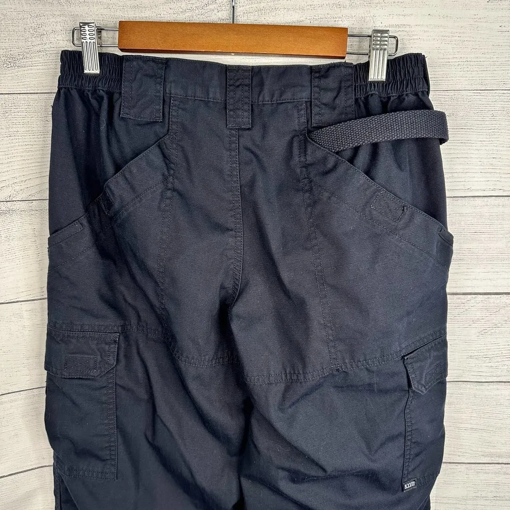 5.11 Tactical Womens size 10 L Blue KVR Taclite Pro Pants Ripstop 64360-724 - Image 5