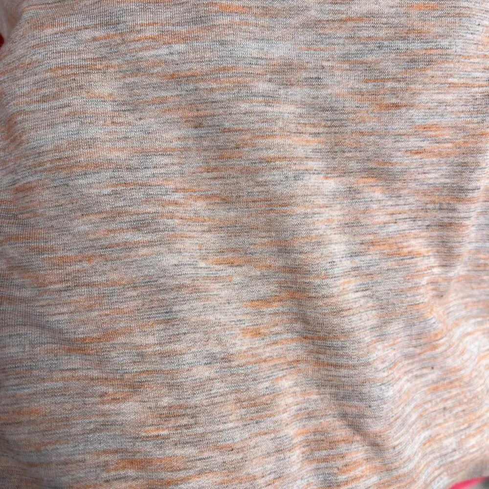 Jane and Delancey Womens Pullover Hoodie Hooded Sweatshirt Orange Medium - Image 8