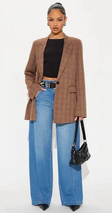 Plaid Blazer - Image 2