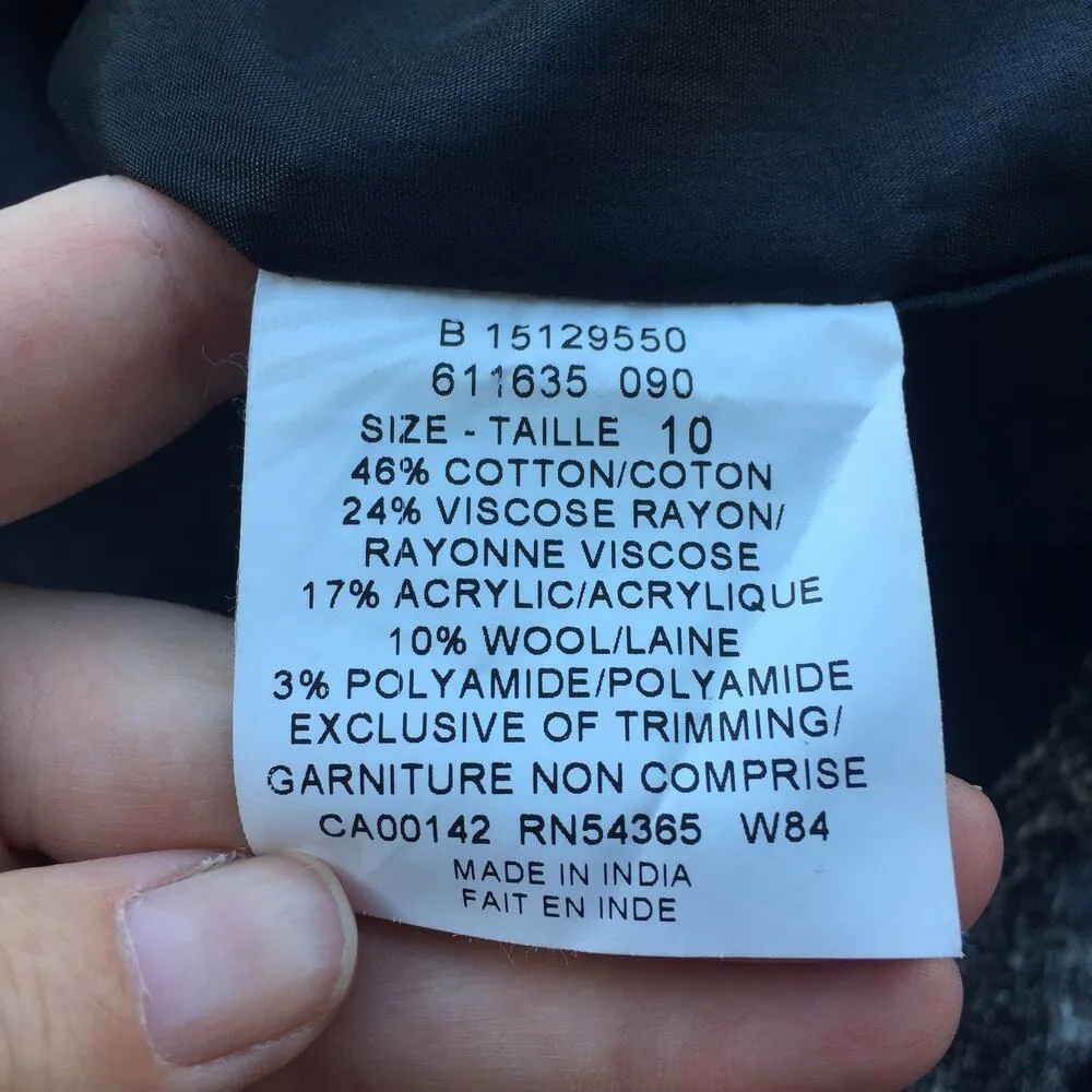 Peter Nygard Beaded Boucle Sleeveless Dress 10 - Image 11