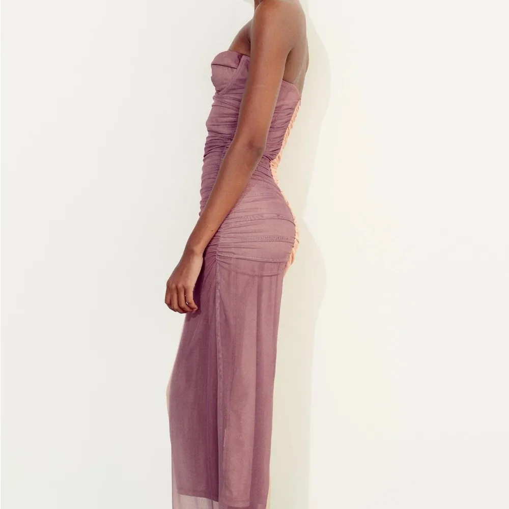 ZARA Printed Tulle Dress - Image 4