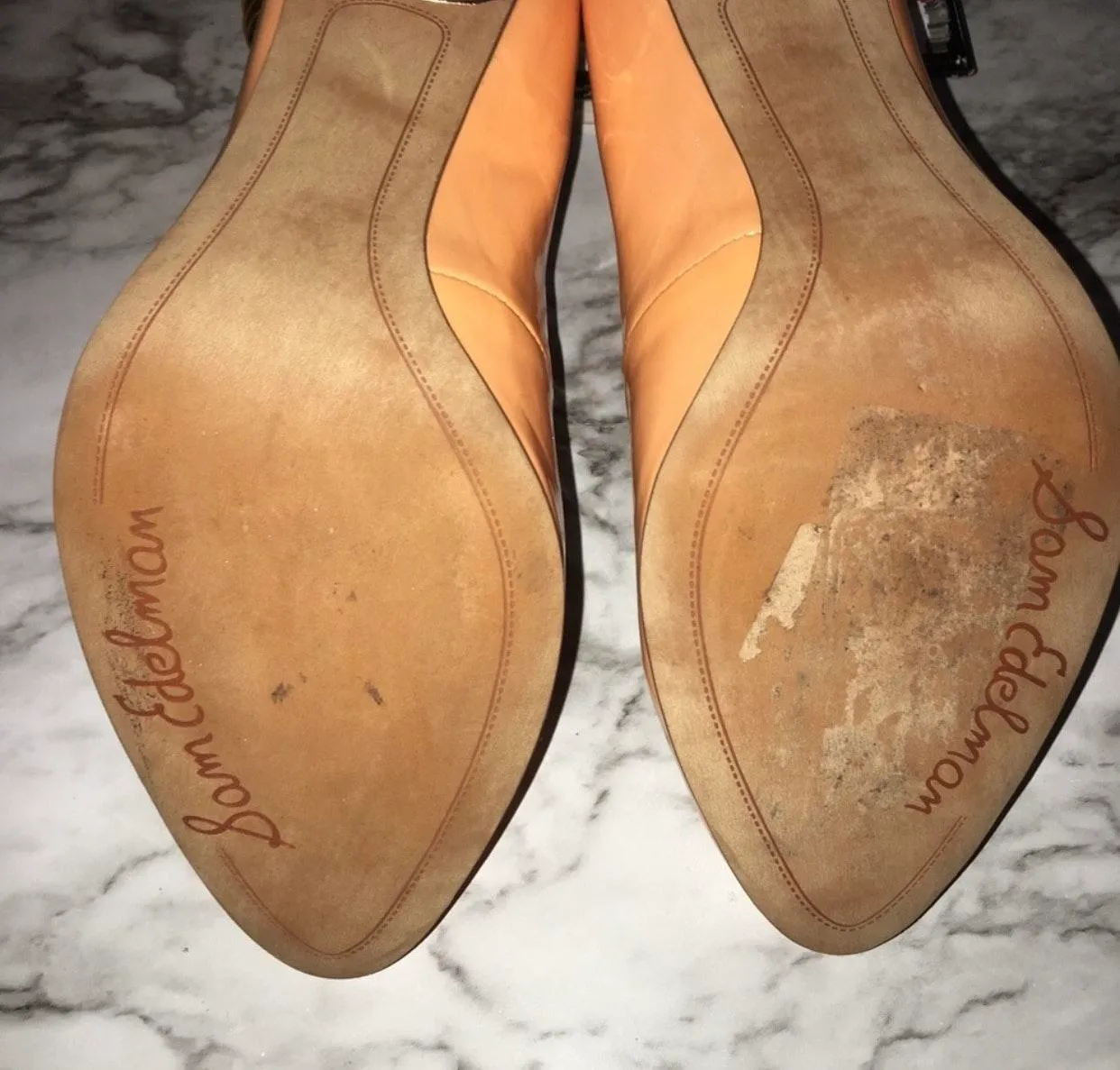 Sam Edelman SAM EDLEMAN tangerine CAMDYN pumps 6.5M - Image 7