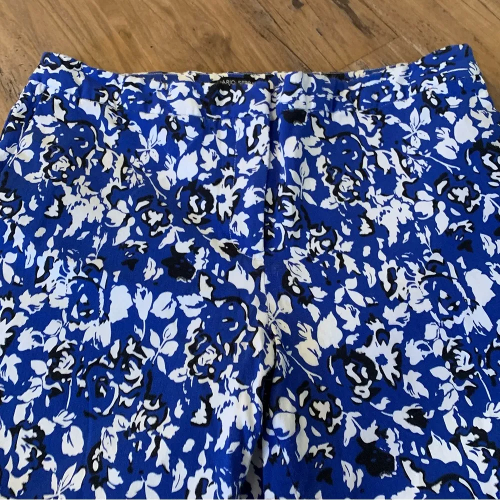 Mario Serrani Womens Italy Comfort Stretch Shorts with Tummy Control  SIZE 12 - Image 3