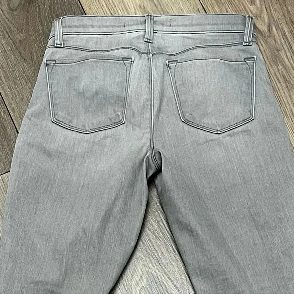 J Brand Infinite The Skinny Jeans Women’s 25 Low Rise Stretch Denim Light Gray - Image 10