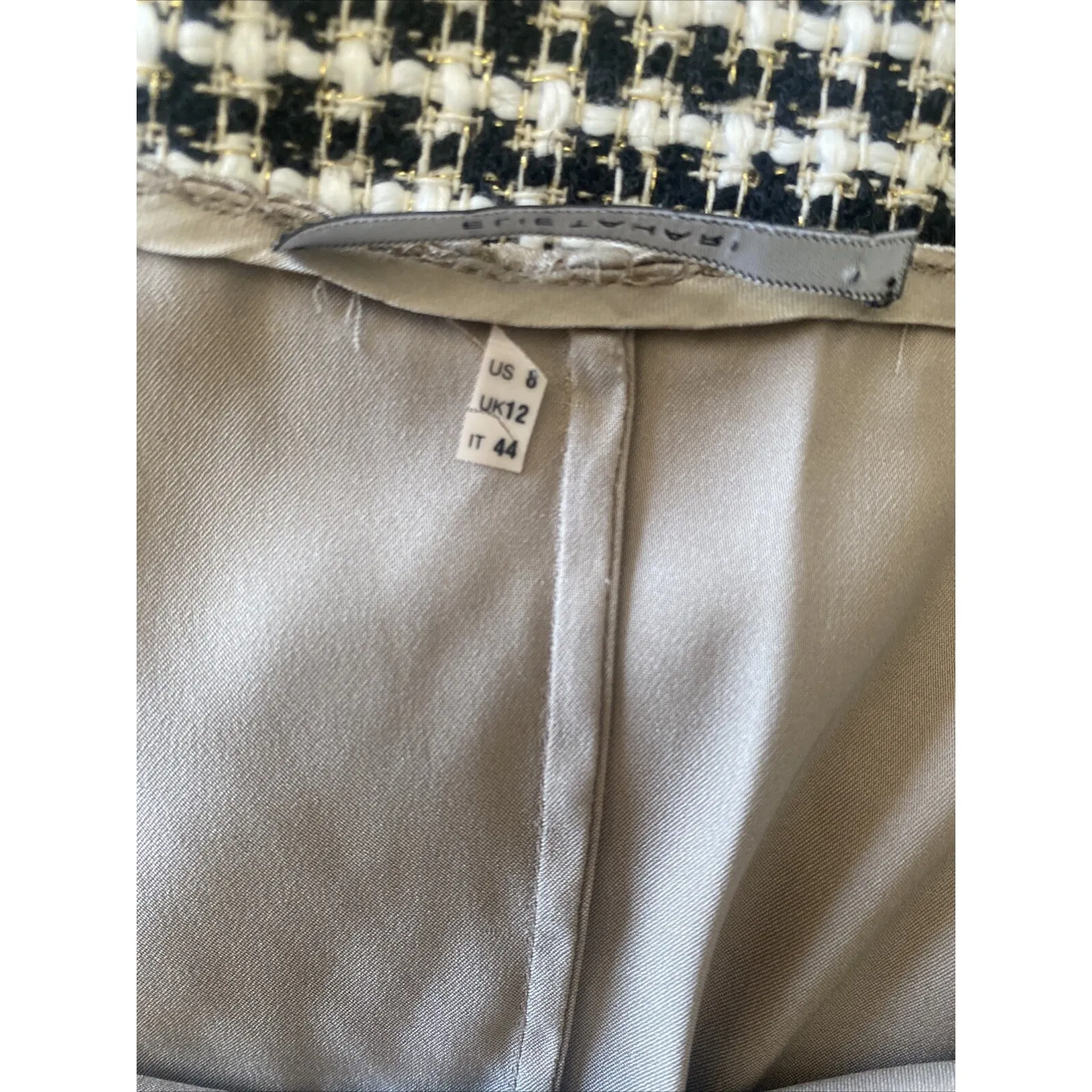 Elie Tahari Women's 8 Champagne Chemise Slip Dress Chemise Spaghetti Strap Mini - Image 7