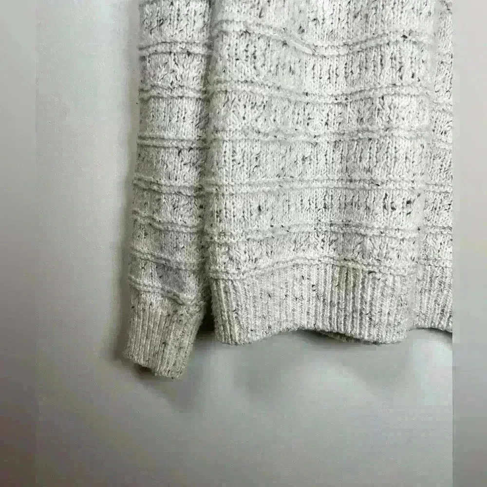 FatFace Nora Craft Jumper Sweater Natural Ivory Wool Blend Women’s Size 8 - Image 9
