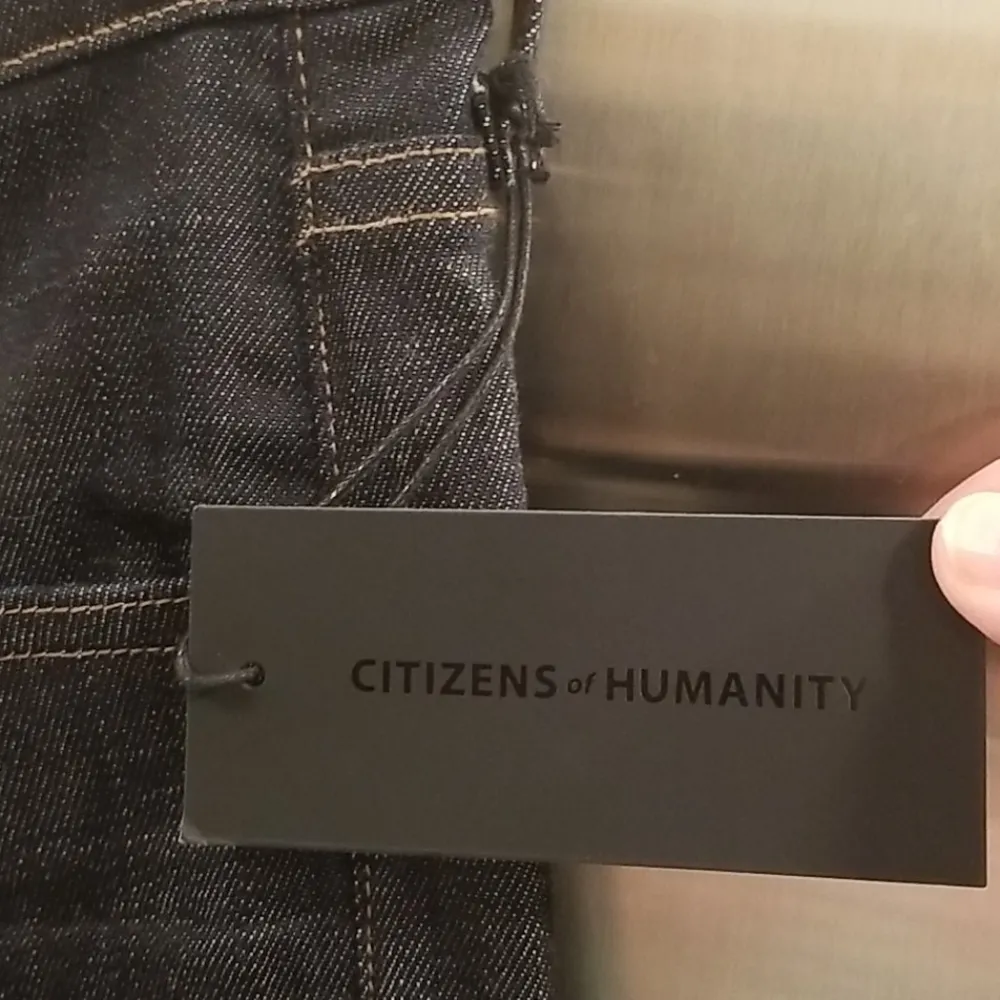 💕CITIZENS OF HUMANITY💕 Agnes Long Slim Straight Leg Jeans ~ After Dark 25 NWT - Image 13