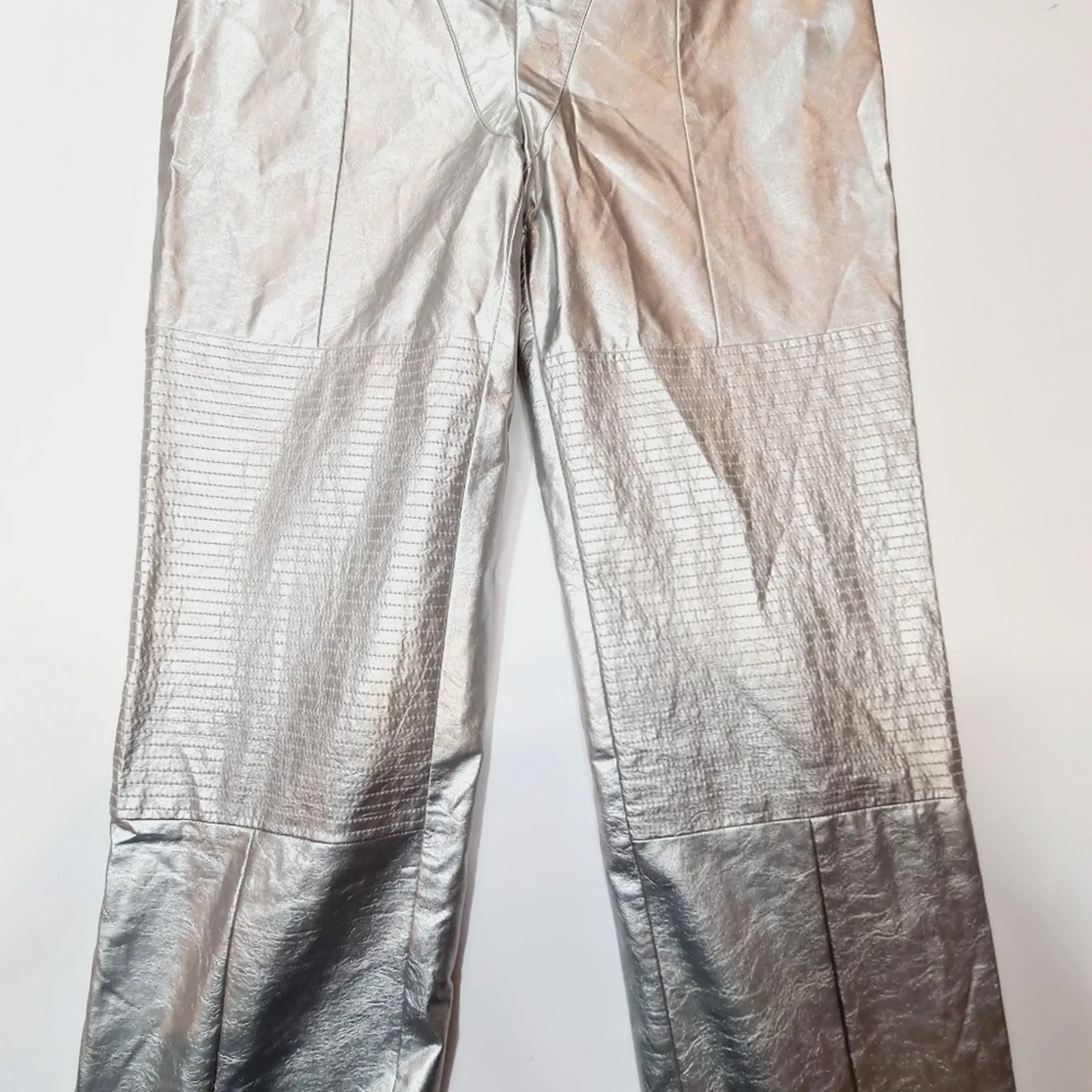 h:ours Nola Pants in Silver Small - Image 6