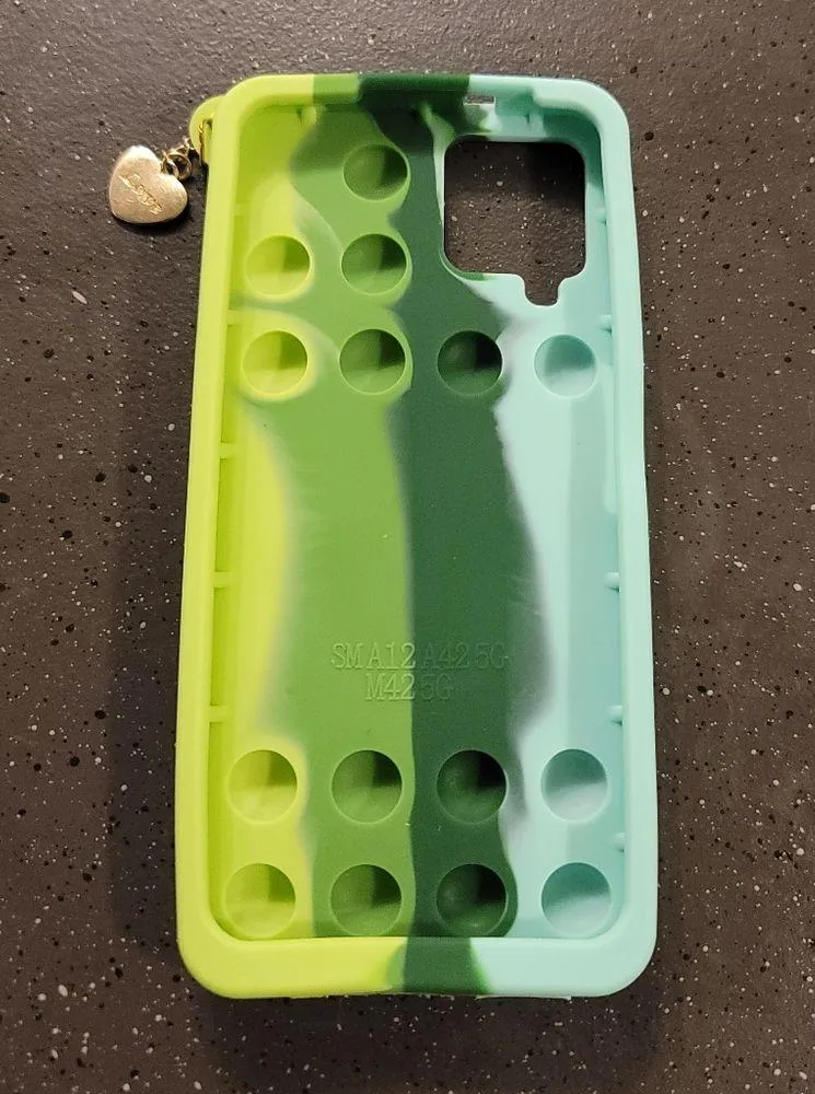 🔥SALE🔥NWT! Bubble White Rabbit Samsung A12 Fidget Toy Silicone Case NEW - Image 3