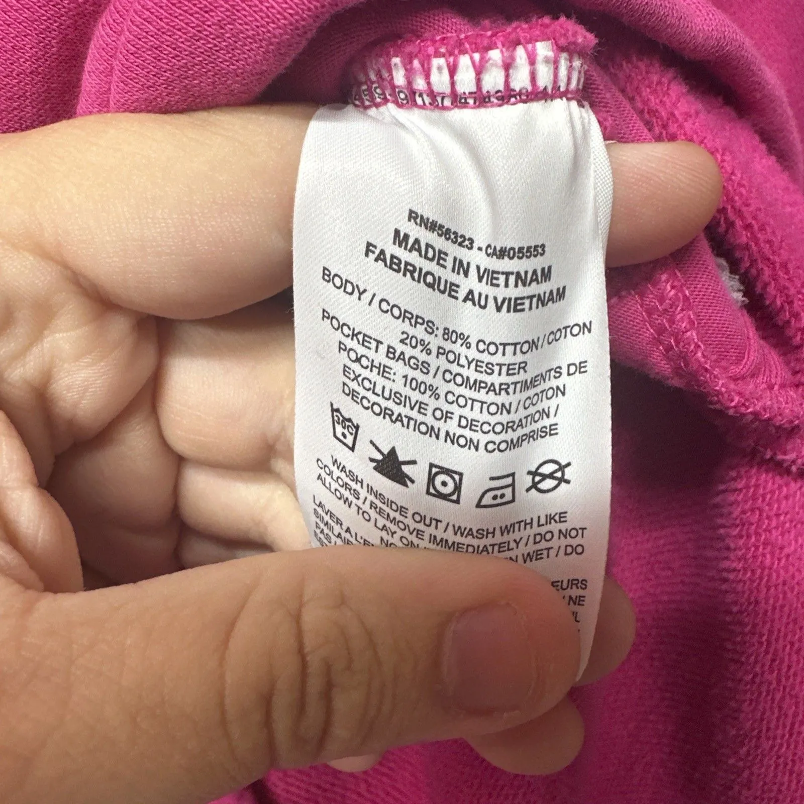 NIKE Sportswear Icon Fuchsia Short Romper  1/2 Zip L/Sleeve Fleece Lined Sz M - Image 16