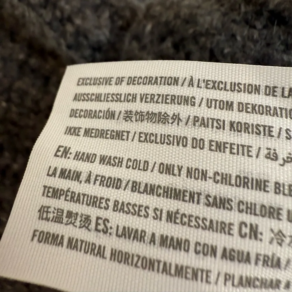 Abercrombie & Fitch Women's Gray Turtleneck Sweater Size Small Knit Cozy Comfy - Image 4