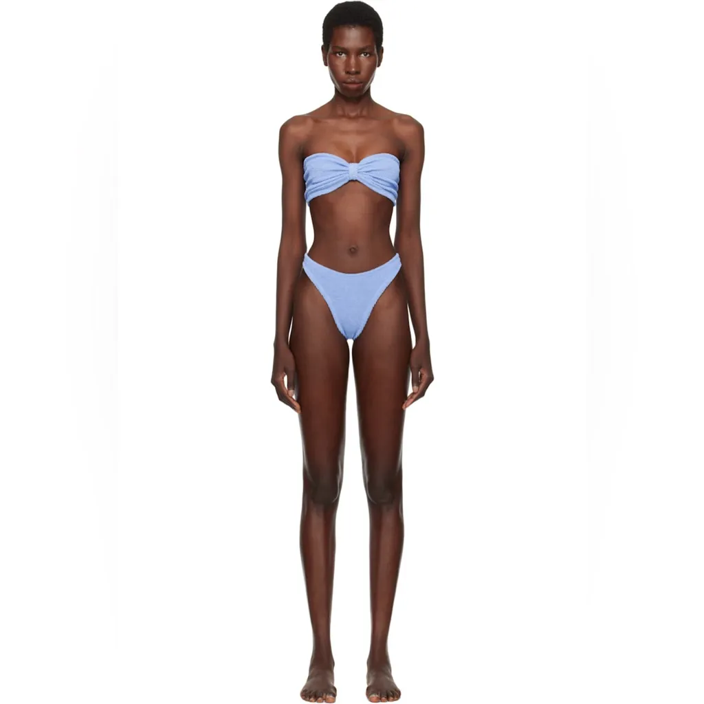 Hunza G Blue Tina Bikini, BRAND NEW, $255 Size undefined - Image 4
