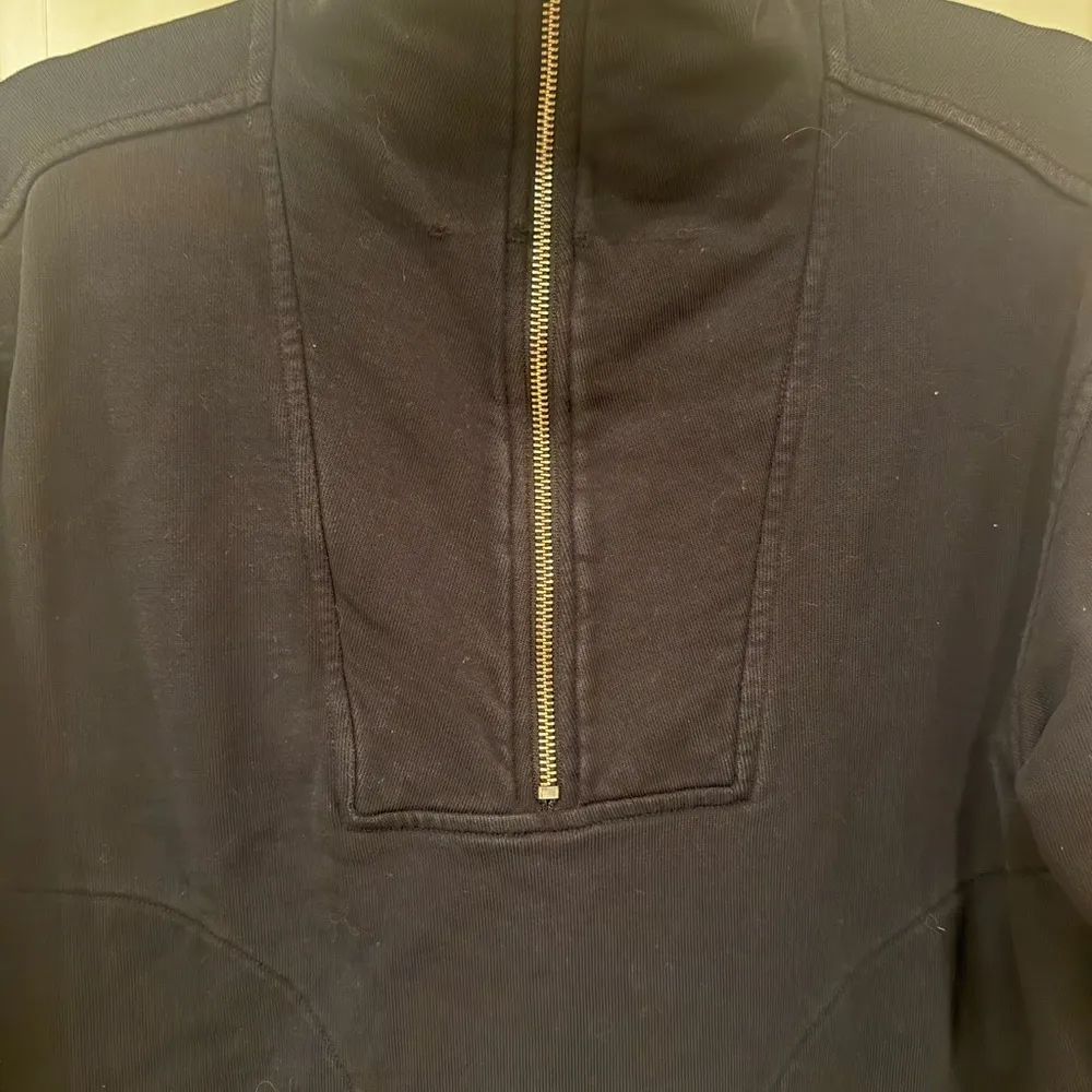 Everlane  Black Half-Zip Pullover organic cotton - Image 9