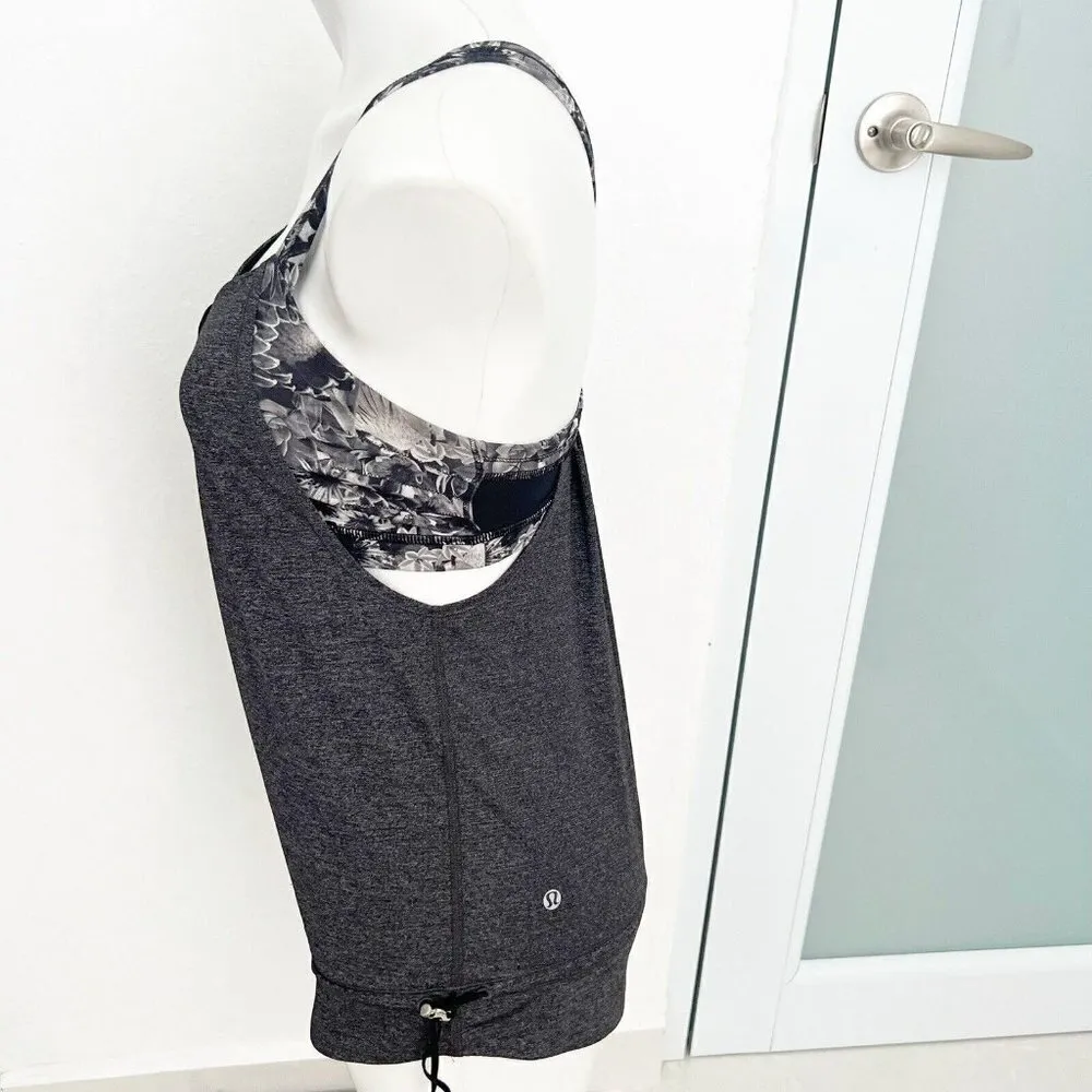 Lululemon  Rest Less Tank In Flowabunga EUC Size 6 - Image 7