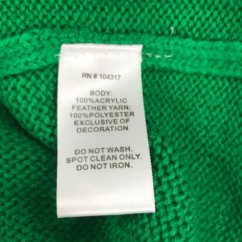 Derek Heart Christmas Sweater Off The Shoulder - Image 6