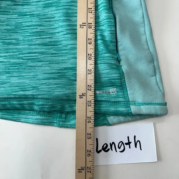 Avalanche Pullover Hoodie Active Base‎ Layer Breathable Green Womens Small - Image 10