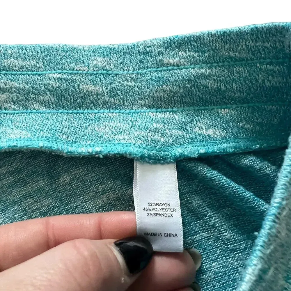 Koolaburra by UGG Blue Women’s Small‎ Teal Elastic Waist Drawstring Joggers - Image 4