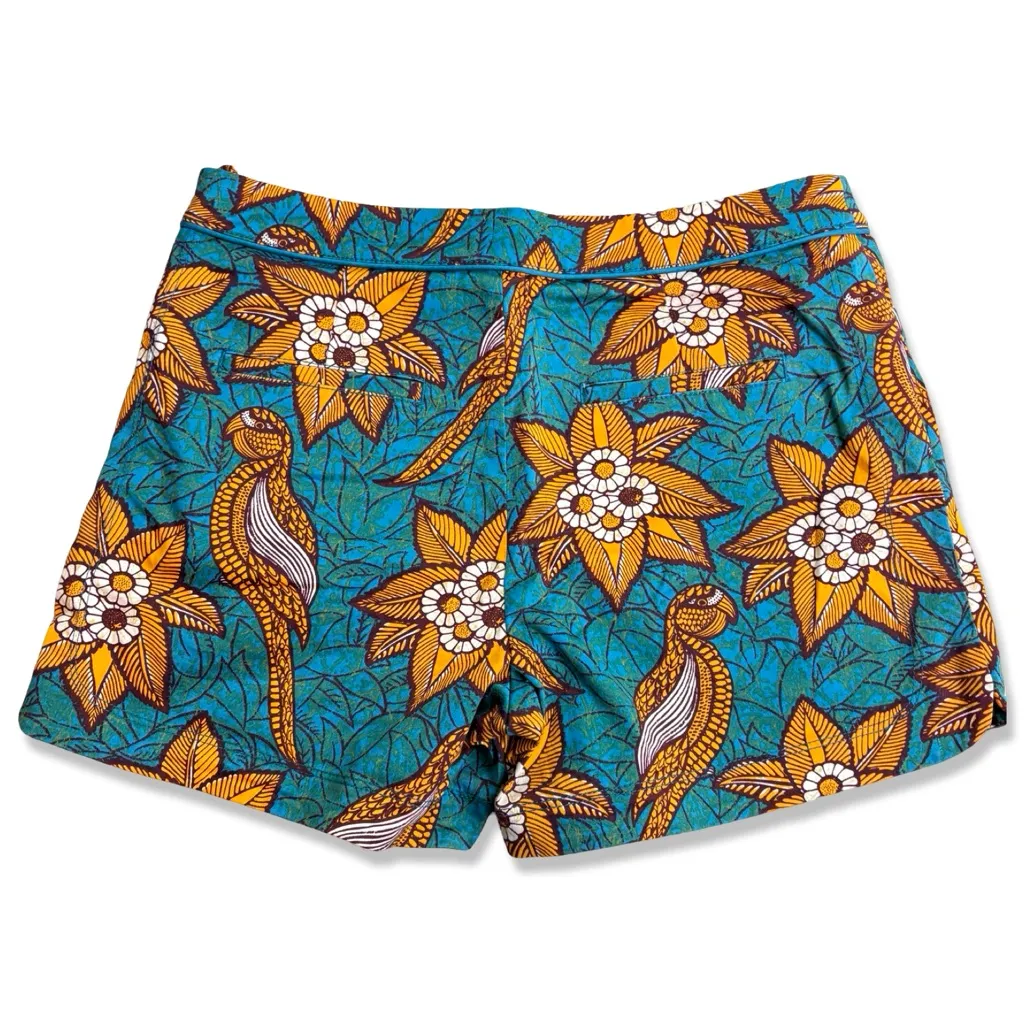 ELEVENSES Anthropologie Parrot Batik Shorts - Image 2