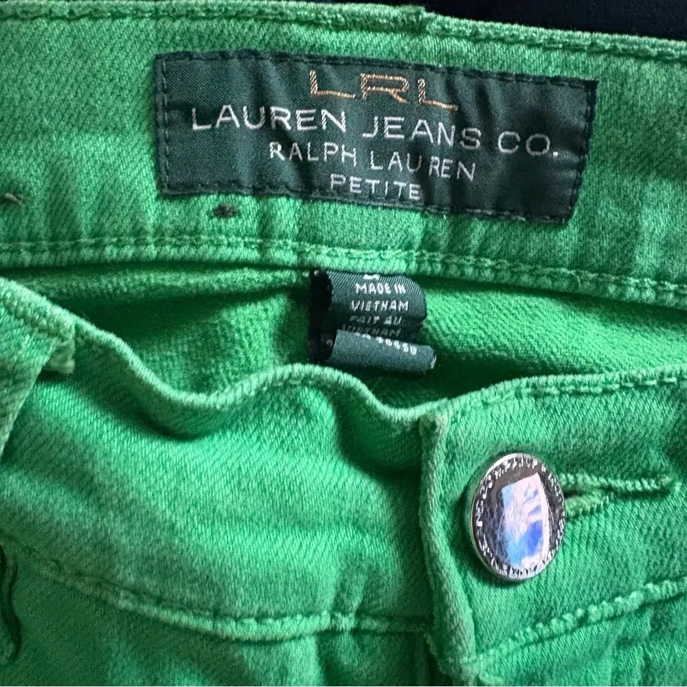 Lauren Ralph Lauren Green Jeans - Image 3