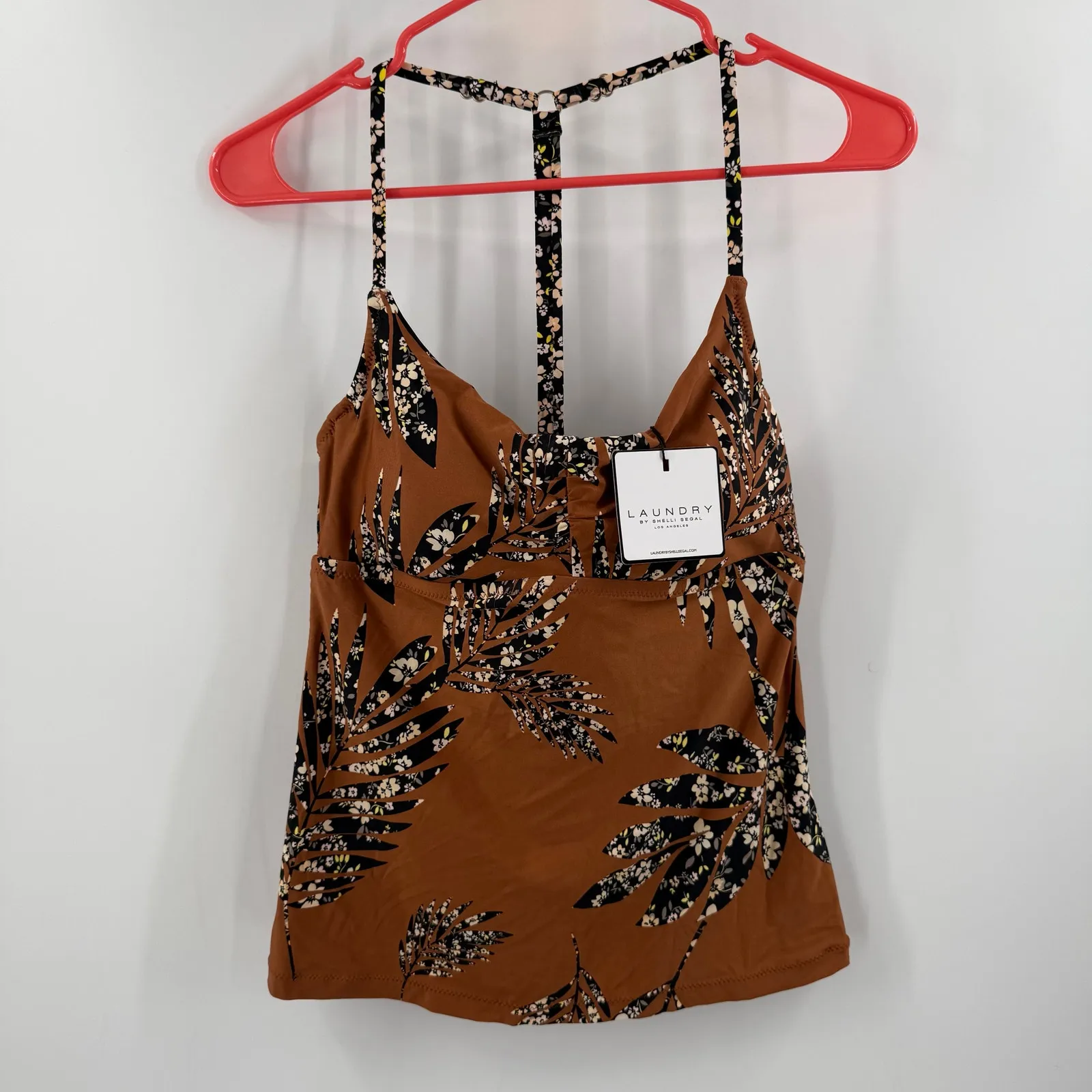 Laundry by Shelli Segal Swim Tankini Top Size XS/Small NWT Underwire Floral - Image 12