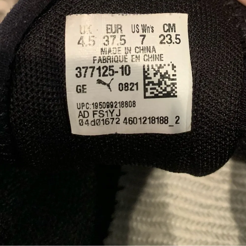 WOMEN'S Puma black Star Vital running shoes sneakers - Image 8