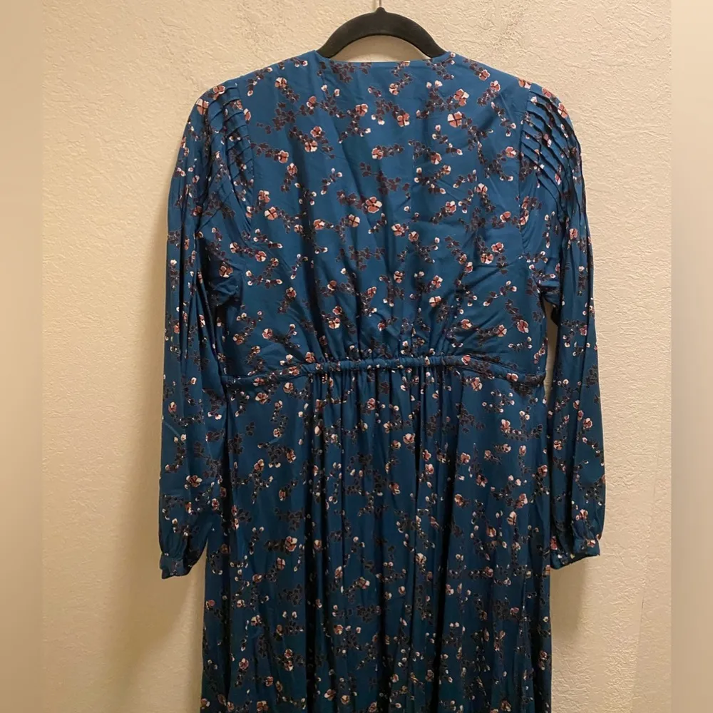 Hatch The Shana Midi Maternity Dress Moroccan Blue Multi Size 1 (S) New With Tag - Image 12