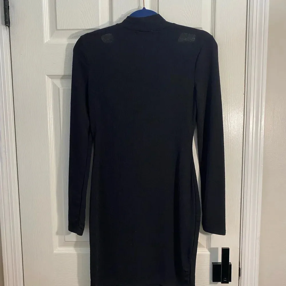 Black Cut-Out Dress - Image 6