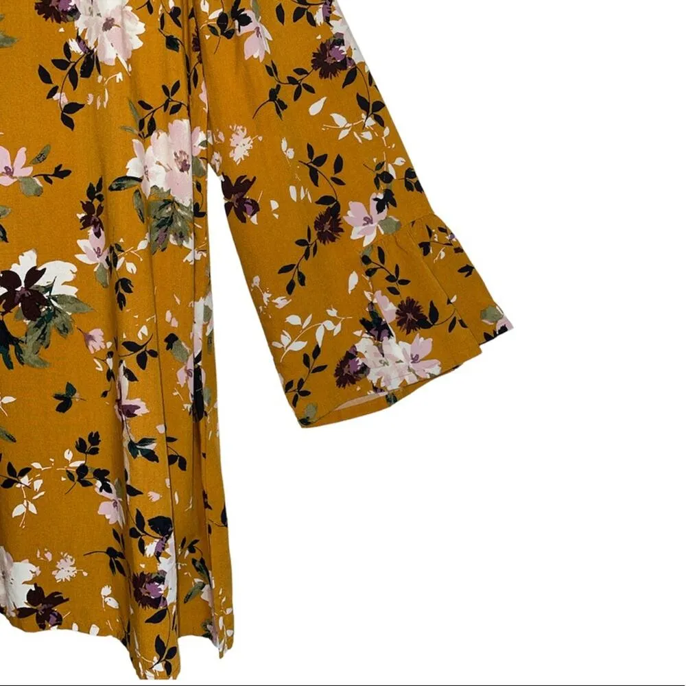 J.Jill MariGold Floral V - Image 2