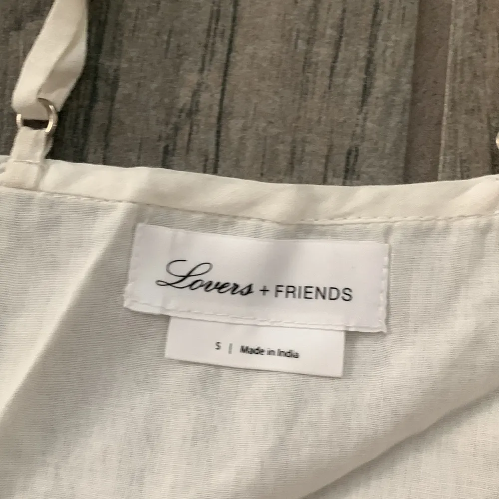 Lovers + Friends white flowy top - Image 3