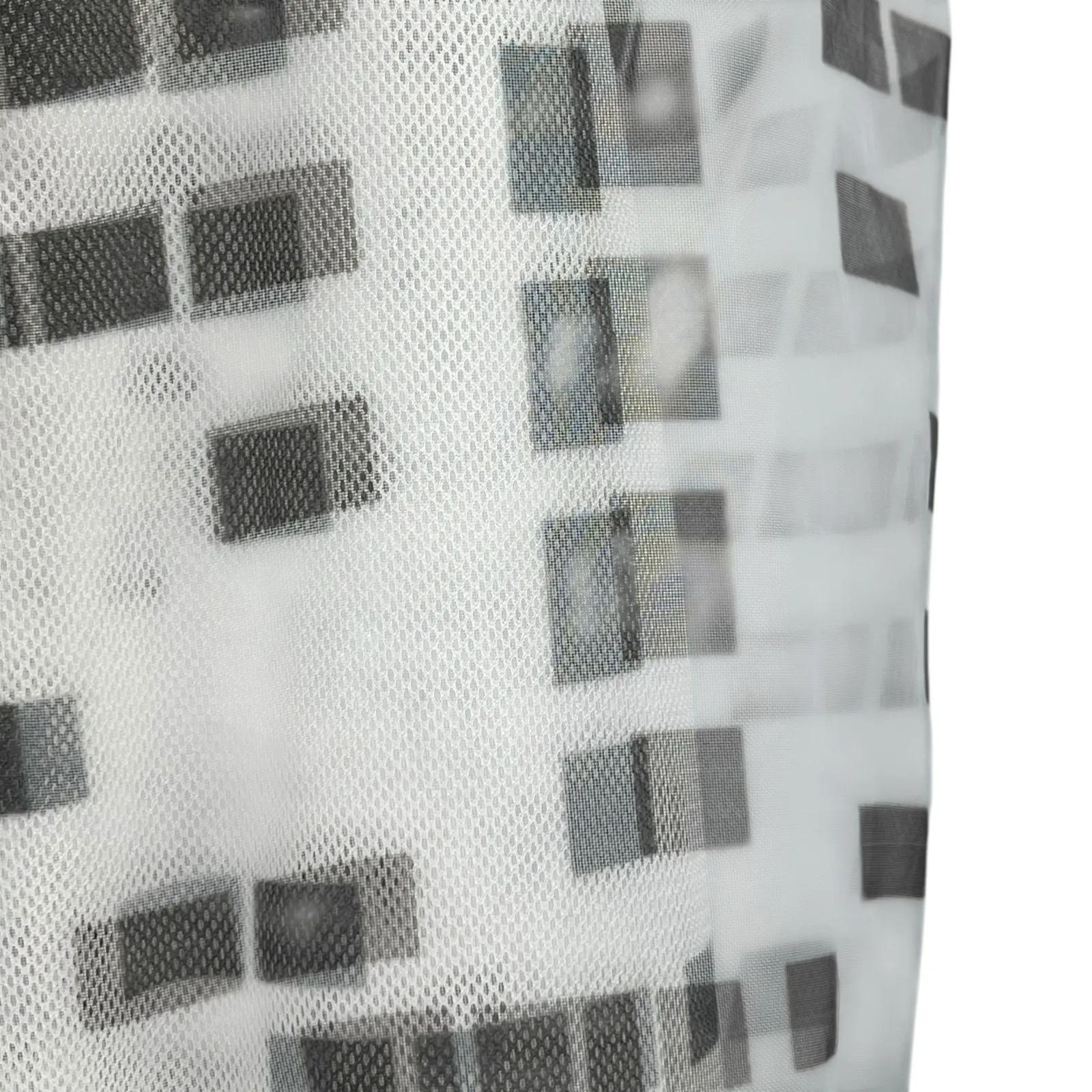 Emporio Armani White Black Long Sleeve Abstract Square Blazer Coat Jacket Sz S/M - Image 4