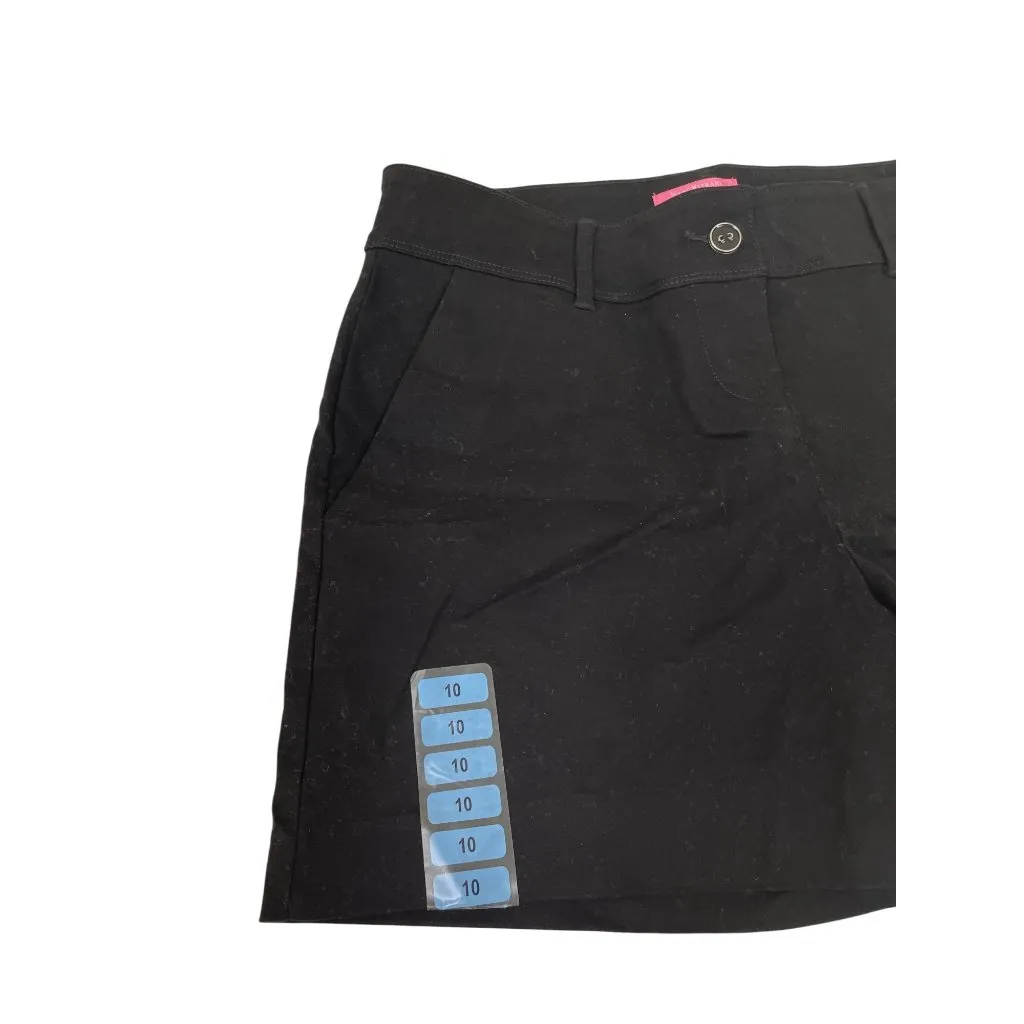 Isaac Mizrahi Womens Black Shorts Size 10 SKU 8526 - Image 4