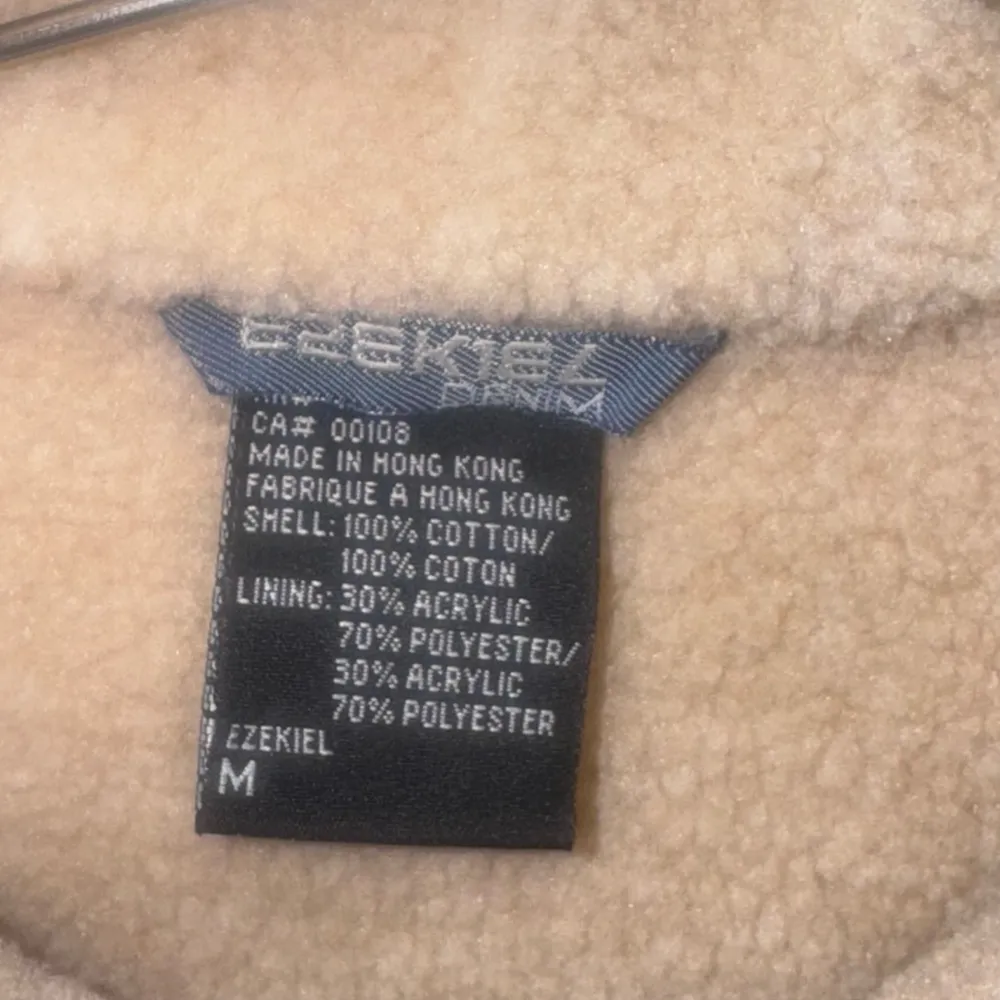 Ezekiel Corduroy Jacket Men's Size M Beige Tan Size M - Image 4