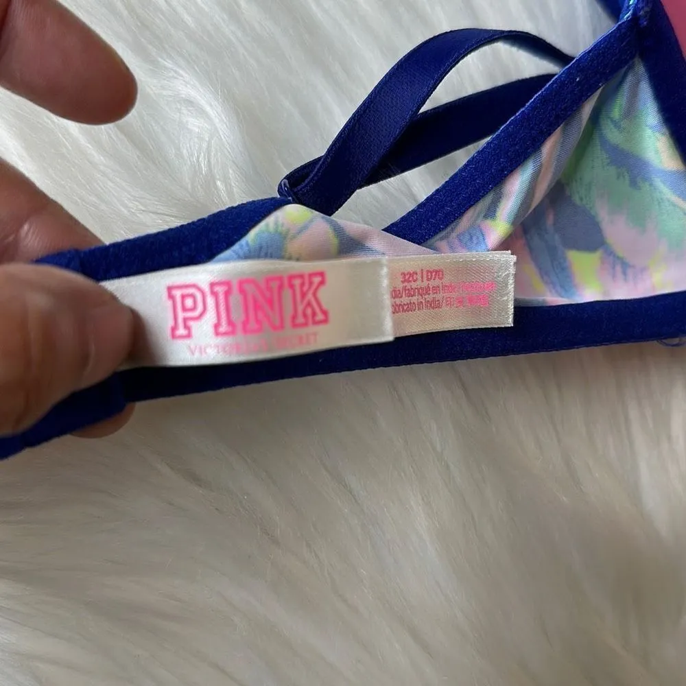 PINK Victoria’s Secret Wear Everywhere T-Shirt Lightly Lined Bra 32C - Image 4