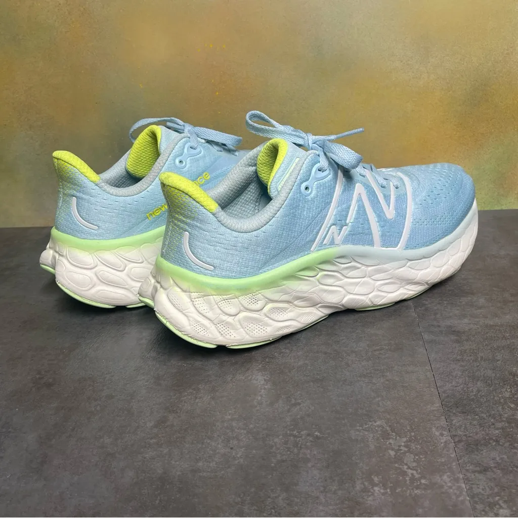 New Balance Fresh Foam X More V4 Blue Women's Running Shoes Size 10.5B - Image 9