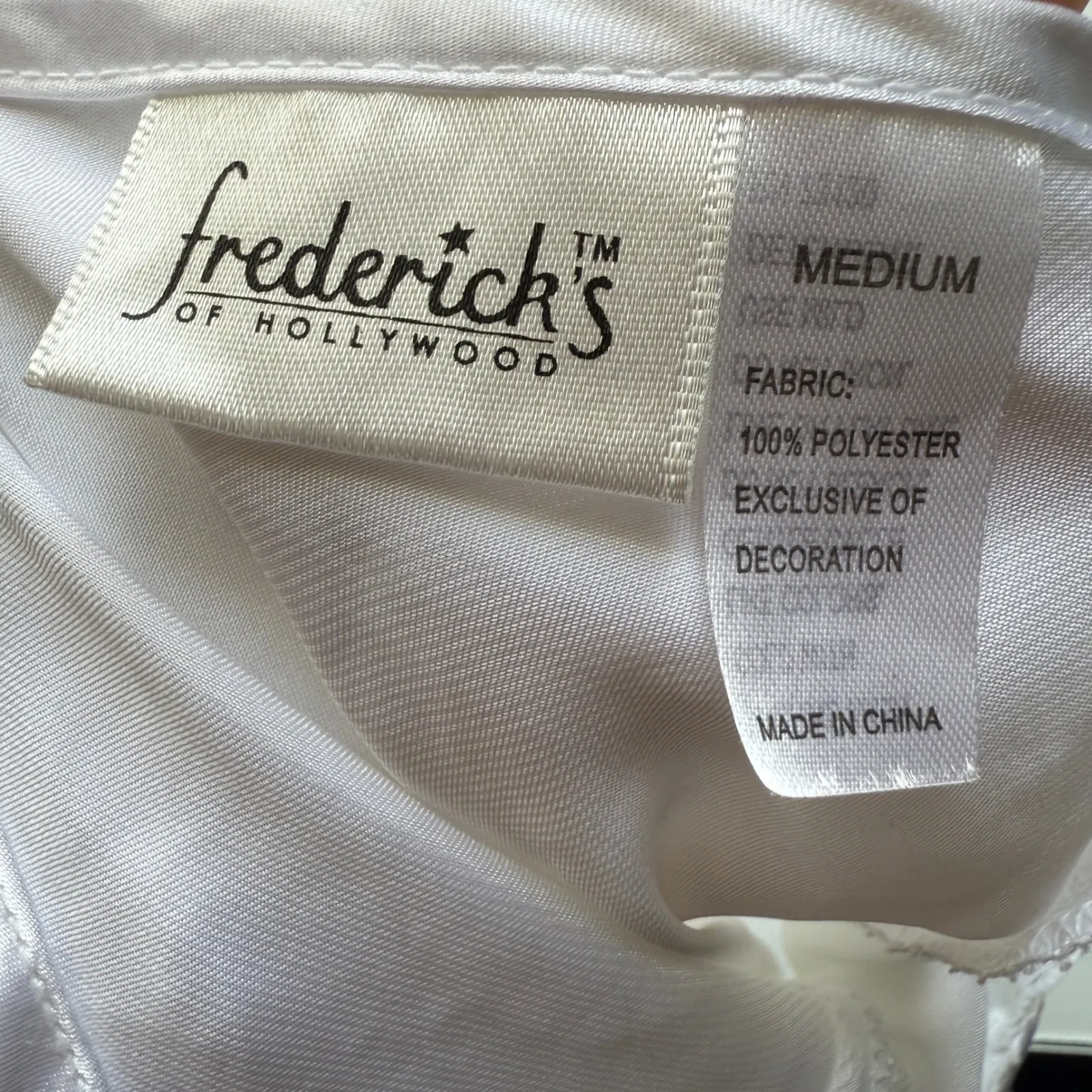 Frederick's of Hollywood Chemises slip size medium - Image 4