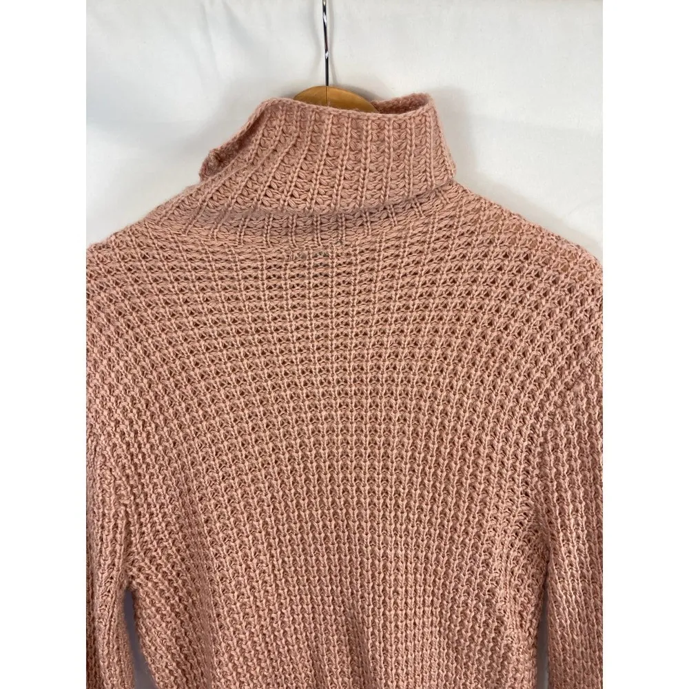 Falls Creek Pink Knit Mock Neck Sweater Size Small - Image 5