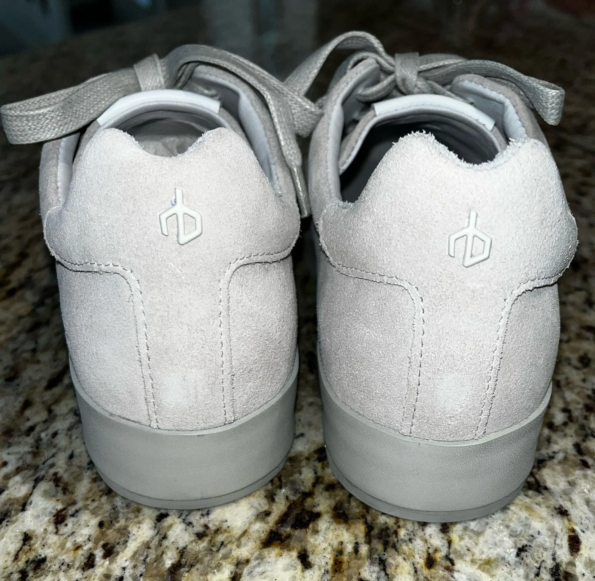 Rag and Bone NIB  Women’s Rb1 Low Top Suede Sneaker Off White  - Image 15