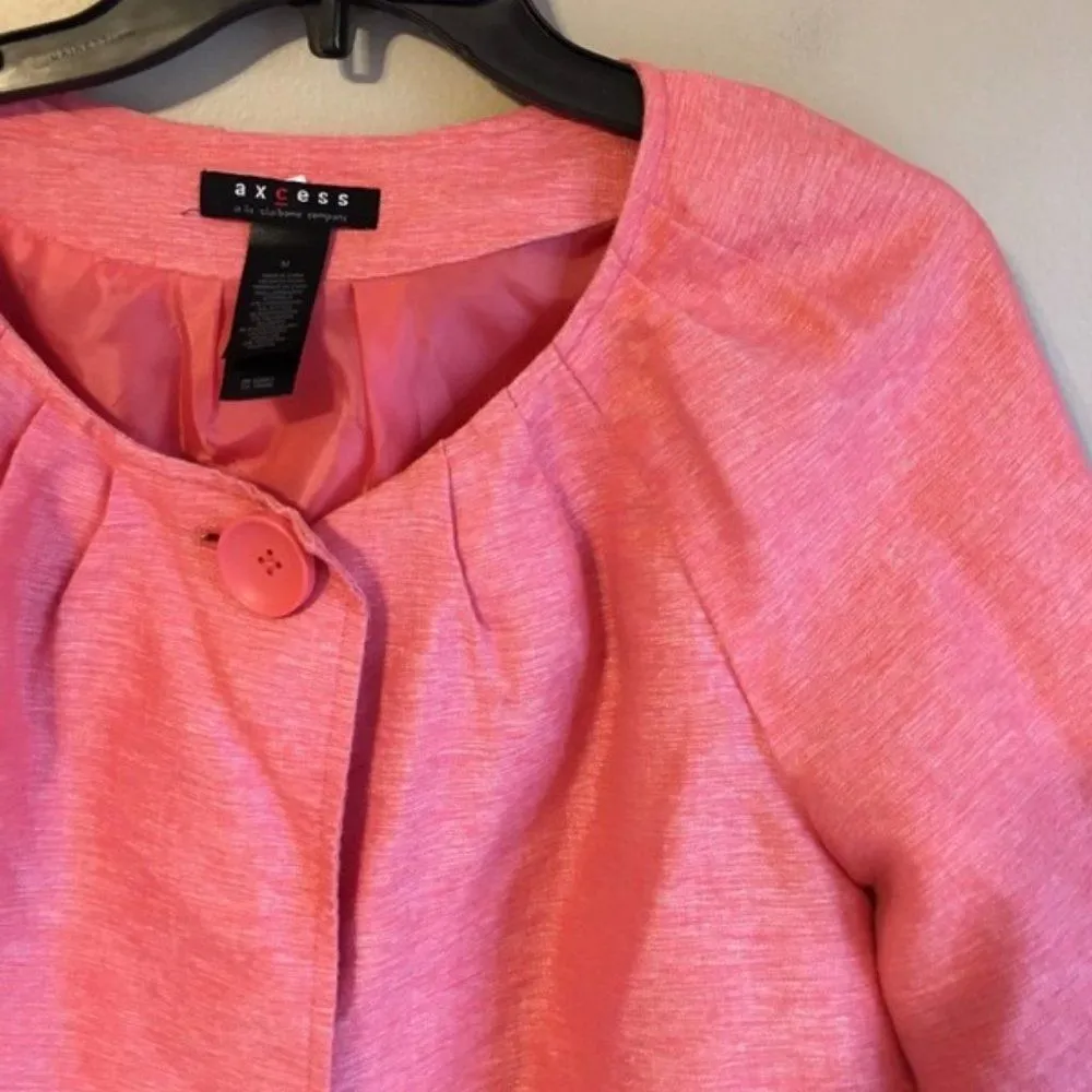 Axcess by liz clairborne medium pink jacket Pink - Image 2