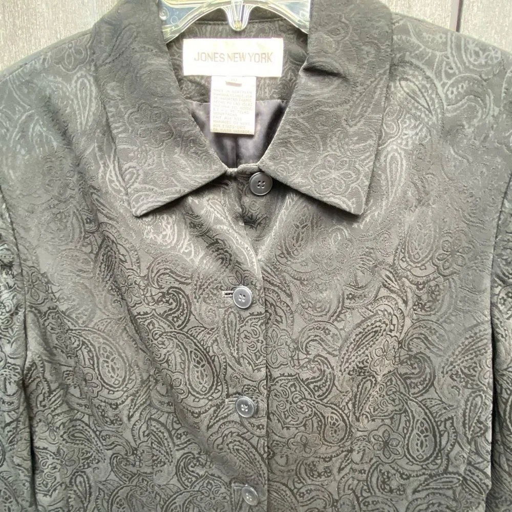 Jones New‎ York Paisley Print Jacket - Image 2