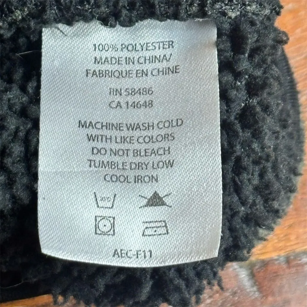 White Sierra Women's Plaid Jacket Size L Green Fleece Lined Vintage - Image 4